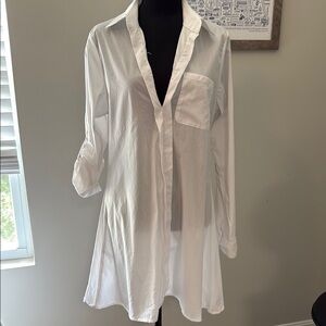 White  Shirt Dress